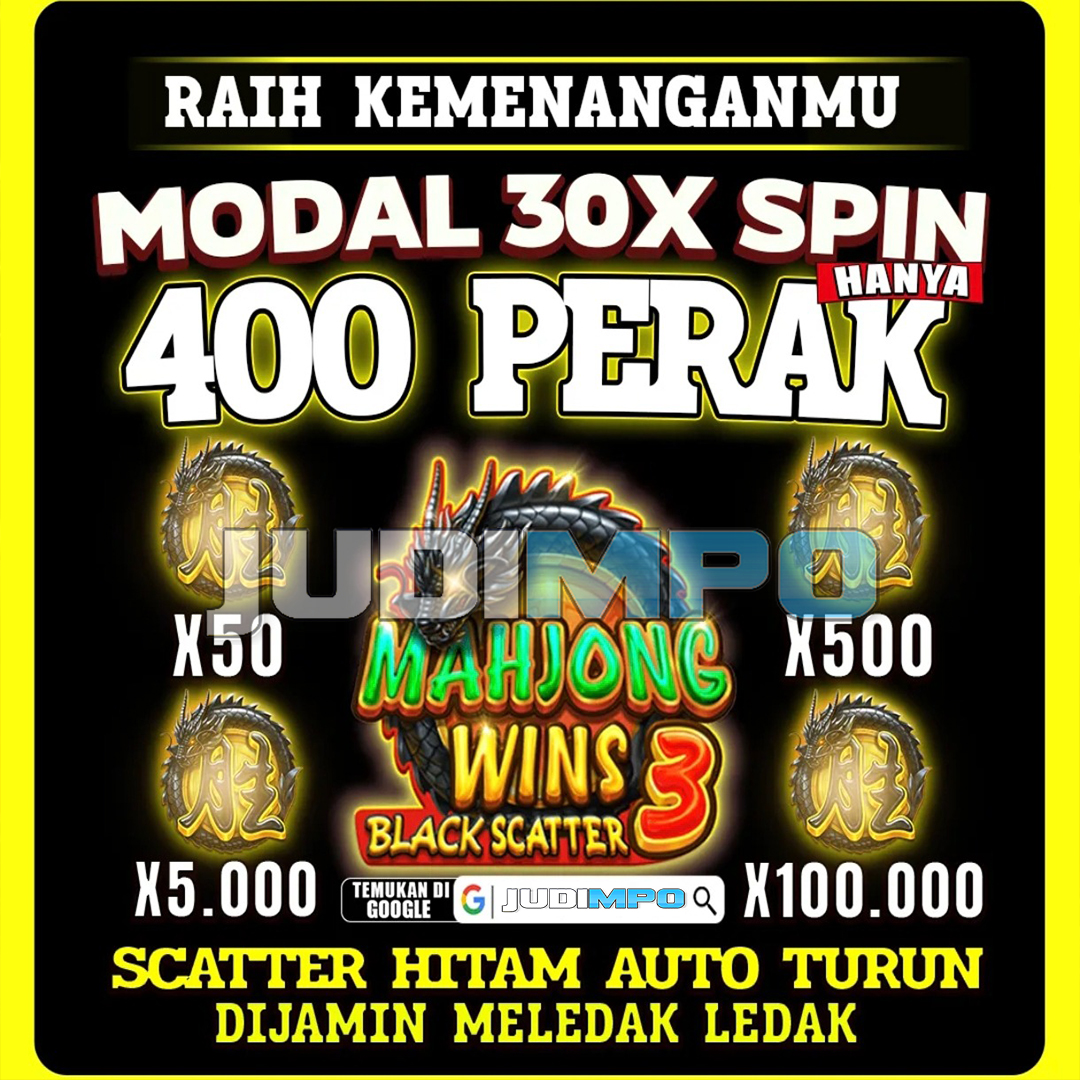 Mpo | Modal 30X Spin Hanya 400 Perak Judi Mpo